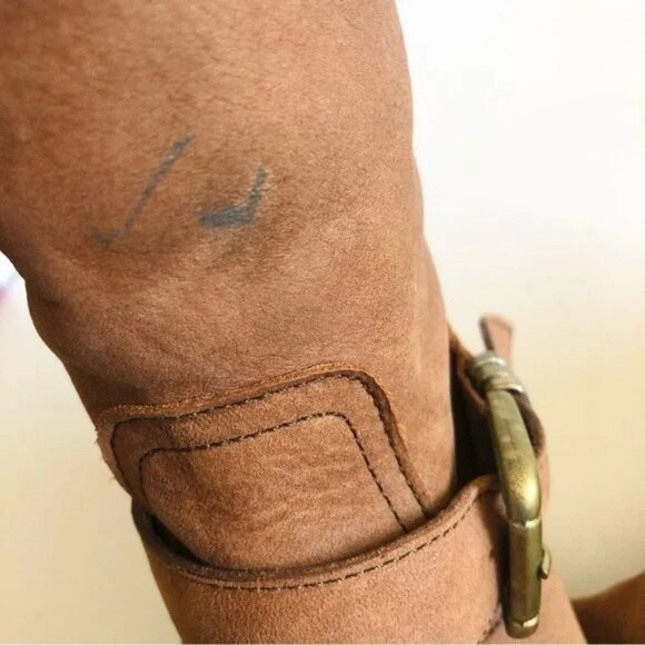 Steve Madden Fyzzle Cognac Moto Boots, size 7.5M π₯Ύ - Picture 15 of 15